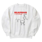 アインシュタインキャットのモルヌピラビル Heavyweight Crew Neck Sweatshirt