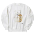 Shinya🐾の『おひさま工房』のHUG ～理想的な添い寝～ Heavyweight Crew Neck Sweatshirt