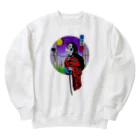 瑠璃奴隷 🧿 澁谷瑠璃の瑠璃奴隷 Heavyweight Crew Neck Sweatshirt