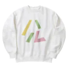 あんこうのからあげの春 Heavyweight Crew Neck Sweatshirt