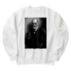 旨味教授といちごもちぷりんのフロイト Heavyweight Crew Neck Sweatshirt