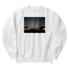 Good-securityの星空の下でひと息 Heavyweight Crew Neck Sweatshirt