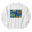 フォーヴァのコミックBLUE Heavyweight Crew Neck Sweatshirt