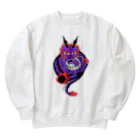 K2Fの紫龍デザイン Heavyweight Crew Neck Sweatshirt