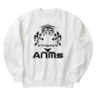 にー【ANMs】のAnimals ホワイトタイガー Heavyweight Crew Neck Sweatshirt