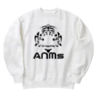 にー【ANMs】のAnimals ホワイトタイガー ヘビーウェイトスウェット