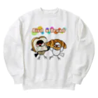 Lily bird（リリーバード）のパンの着ぐるみ文鳥ず Heavyweight Crew Neck Sweatshirt