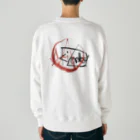 AkironBoy's_Shopの異世界　貧困が広がり、ダメになりました。 Heavyweight Crew Neck Sweatshirt