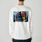 AkironBoy's_ShopのPEACE AND LOVE 〜平和と愛は何処からくるのか❓〜 Heavyweight Crew Neck Sweatshirt