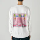 PINK PUFF のおブラジャースイーツスエット Heavyweight Crew Neck Sweatshirt