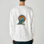 Andiamoのバードウォッチング（両面） Heavyweight Crew Neck Sweatshirt