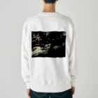 softihhardの京都　鴨川の夕暮れ Heavyweight Crew Neck Sweatshirt