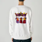 GOODS SHOP【そぞろな小窓】 SUZURI店の[バックプリント]【本番まであと何日？】 Heavyweight Crew Neck Sweatshirt