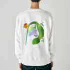 Happybirthdayのヤモリ Heavyweight Crew Neck Sweatshirt