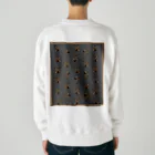 HI10×2KI design-ヒトトキデザイン-のmoose alaska pattern Heavyweight Crew Neck Sweatshirt