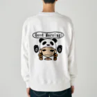 Happybirthdayのパンダの帽子 ささこちゃん Heavyweight Crew Neck Sweatshirt