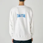 たんたんたぬの商店のNO.029 「カラフルおにたん」 Heavyweight Crew Neck Sweatshirt