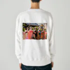 舞妓グッズ専門店『オツボネーズ』のぎをん Heavyweight Crew Neck Sweatshirt