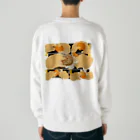 野中ショップのみかんを剥こう Heavyweight Crew Neck Sweatshirt