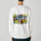 ハルティン<designed by an architect>のART×名建築 パルテノン神殿 Heavyweight Crew Neck Sweatshirt