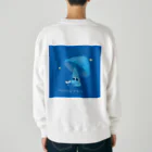 Bluel《ブルール》のポイムと流れ星 Heavyweight Crew Neck Sweatshirt