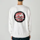 保健所犬猫応援団の保健所犬猫応援団マーク Heavyweight Crew Neck Sweatshirt