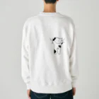 kobutadaのしがみつきあにまる-いぬ Heavyweight Crew Neck Sweatshirt