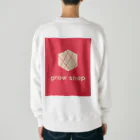 grow shopのgrow shop ownstyleカラー商品 Heavyweight Crew Neck Sweatshirt