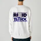 リジット・モータースポーツのALPHA紺-RIGID紺-TETRX紫 Heavyweight Crew Neck Sweatshirt