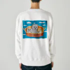 O-channelのシバイヌ（子犬）バージョン2 Heavyweight Crew Neck Sweatshirt