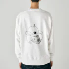 乃atoのアヒル×病み Heavyweight Crew Neck Sweatshirt