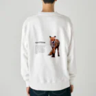 Chino.の北海道へ行こう ～キタキツネ～ Heavyweight Crew Neck Sweatshirt