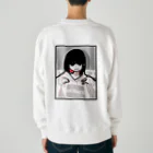 大慶 のだいけいロゴ（無彩色） Heavyweight Crew Neck Sweatshirt