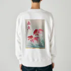 大正ロマン・昭和モダンの小原古邨_金魚二匹 Heavyweight Crew Neck Sweatshirt