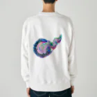 ZORUMEKIA あぞじぃーからの（zorumekia369）のspace dreamball Heavyweight Crew Neck Sweatshirt