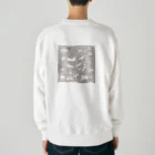 genesis_the_endの犬猫の出会い Heavyweight Crew Neck Sweatshirt