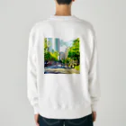 アロハビレッジのワイキキ通り🚶🚶‍♂️🚶 Heavyweight Crew Neck Sweatshirt