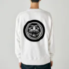 縁起物屋のだるま Heavyweight Crew Neck Sweatshirt