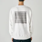 HANIのウサギデザイン Heavyweight Crew Neck Sweatshirt