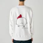 ぽて子の番台の焼鳥とビール　ぽてにわシリーズ Heavyweight Crew Neck Sweatshirt