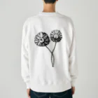 MAD SCIENTISTの戦争の花 Heavyweight Crew Neck Sweatshirt