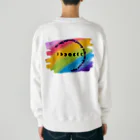  MIRACLE MOONの満ち欠ける月rainbow Heavyweight Crew Neck Sweatshirt