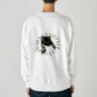 保護猫しじみの一番大好き 保護猫しじみ Heavyweight Crew Neck Sweatshirt