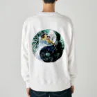 MUNE-KUNのMUNEクン アート 表裏プリント ヘビーウェイトスウェット 018 Heavyweight Crew Neck Sweatshirt