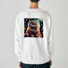 レモングラスのごきげんなペルシャ猫 Heavyweight Crew Neck Sweatshirt