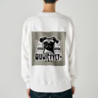 Urban pawsのパグチワワ「Pawsitively Quirky」 Heavyweight Crew Neck Sweatshirt