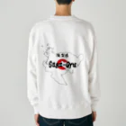 blue-birdの佐賀牛 Heavyweight Crew Neck Sweatshirt