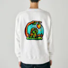 Bumps Design Collectionのパパイヤとかめたろう Heavyweight Crew Neck Sweatshirt