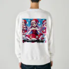 boboboboboの生成ボタンをタップすると・・・（冬２） Heavyweight Crew Neck Sweatshirt