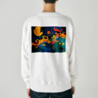 AQUAMETAVERSEのゲンノ夢　　NON13 Heavyweight Crew Neck Sweatshirt